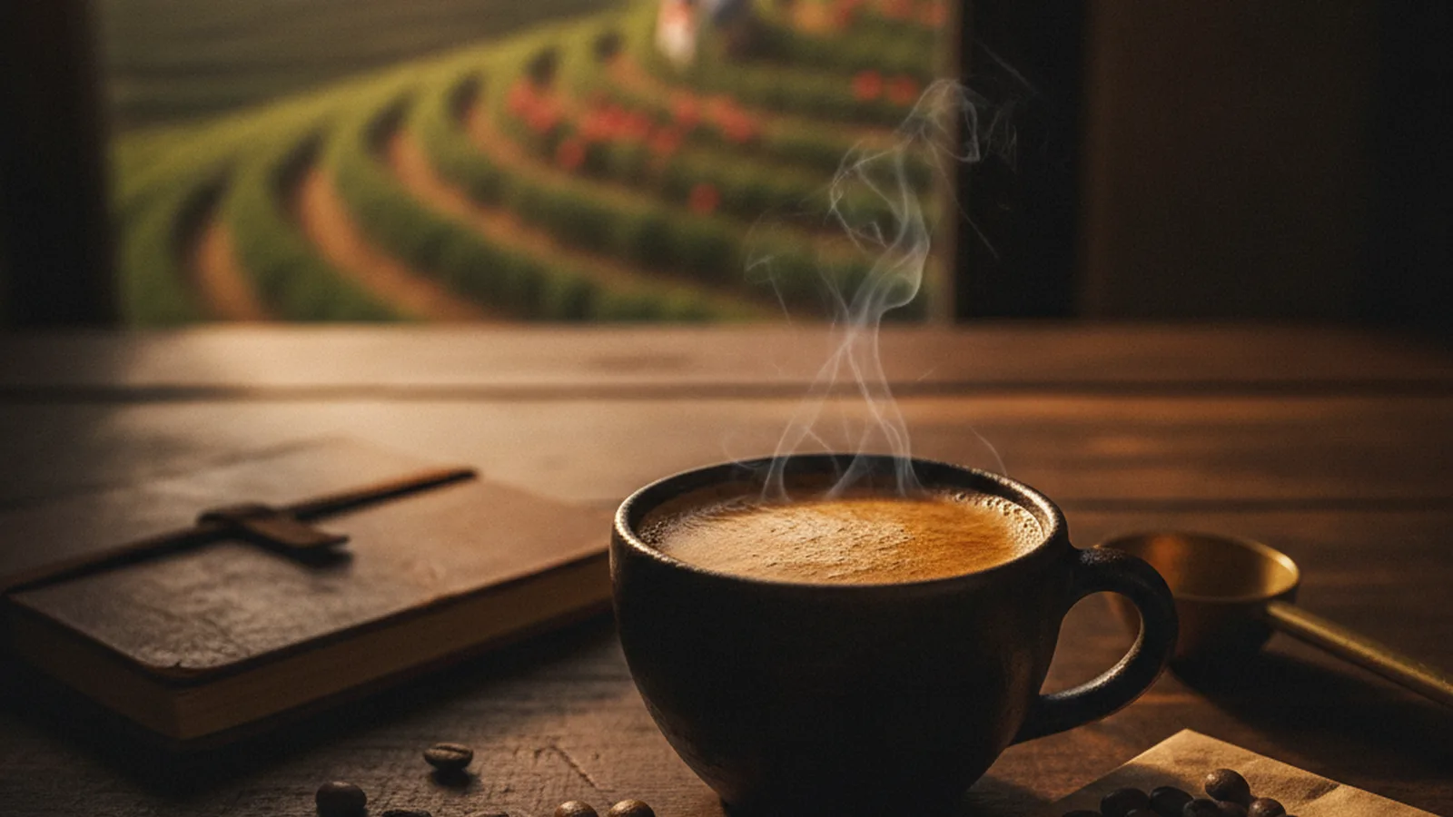 Brazil Matas de Minas coffee farm origin.