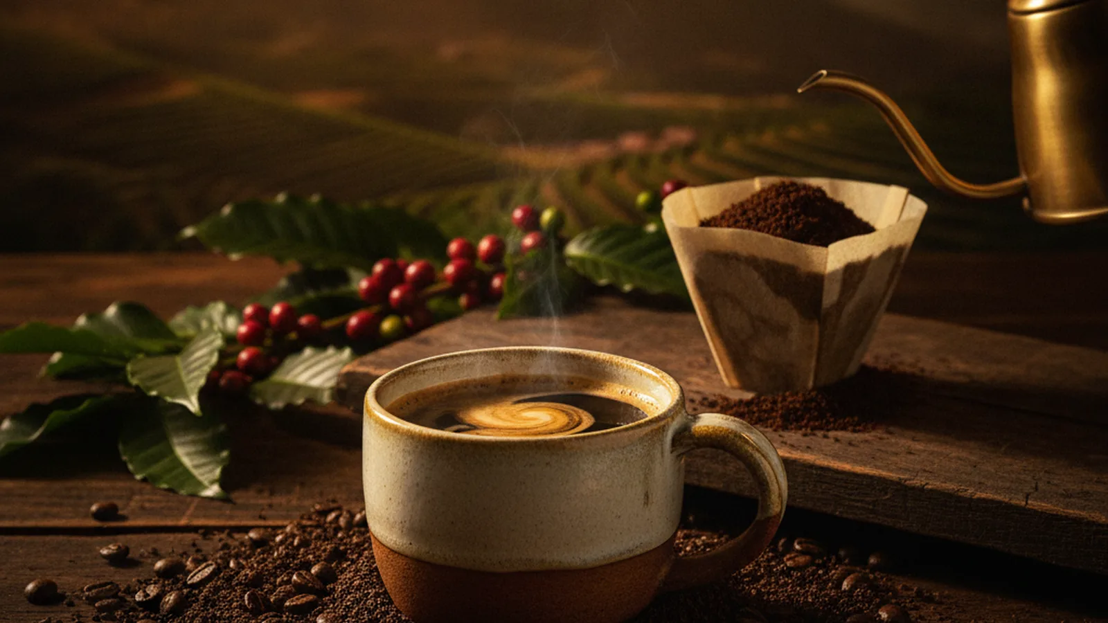 Colombia Antioquia coffee farm origin.