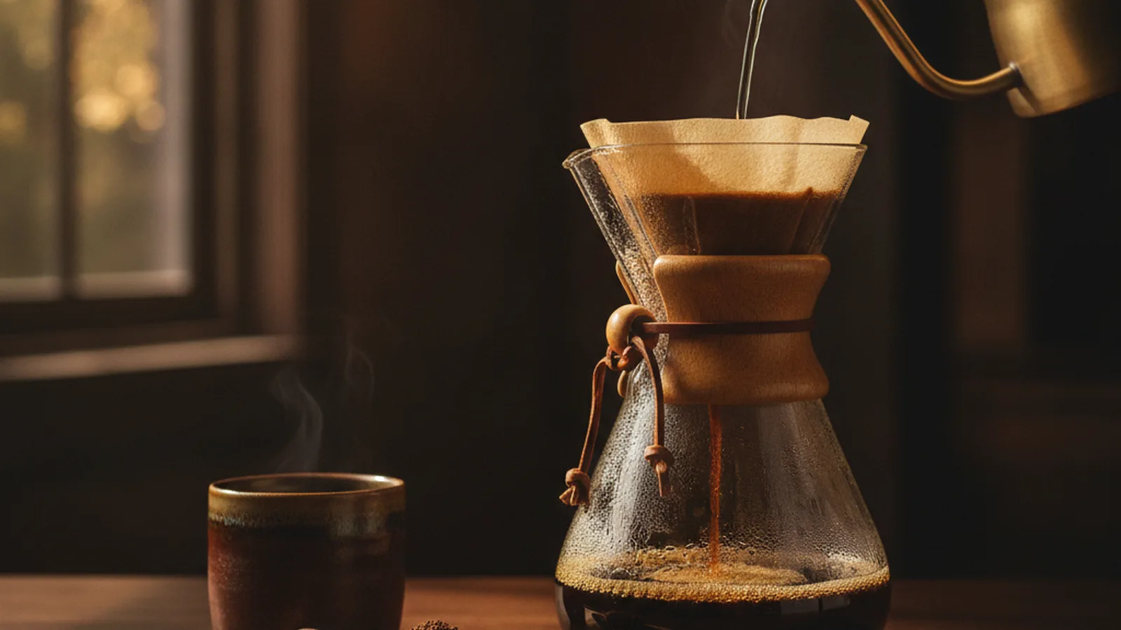 Chemex coffee to water ratio and grind size.