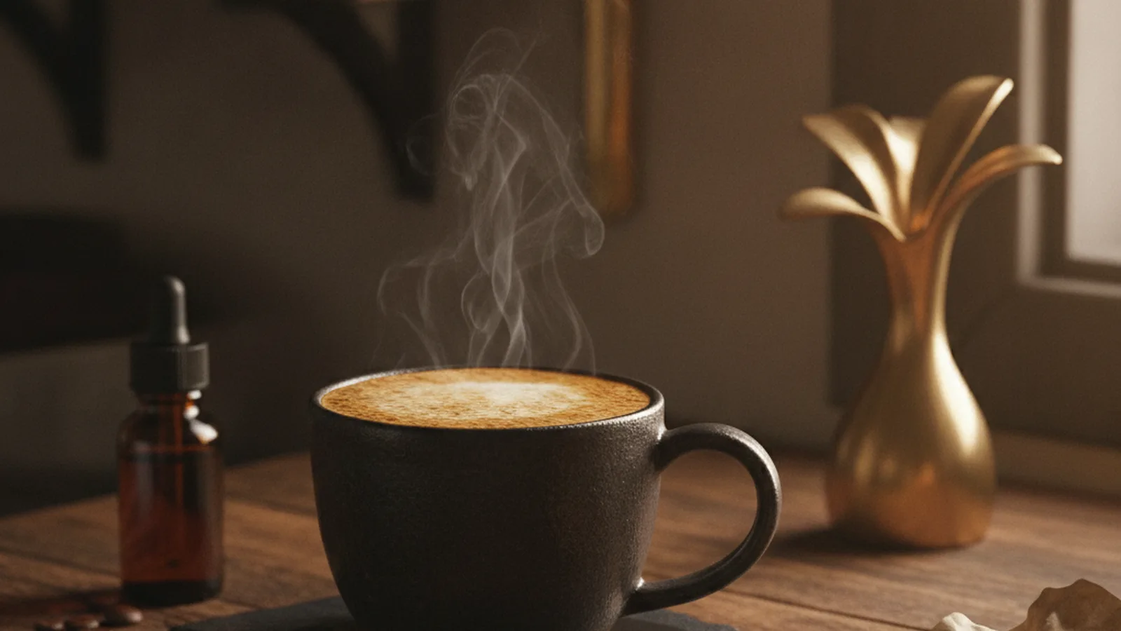 Coffee and cortisol.