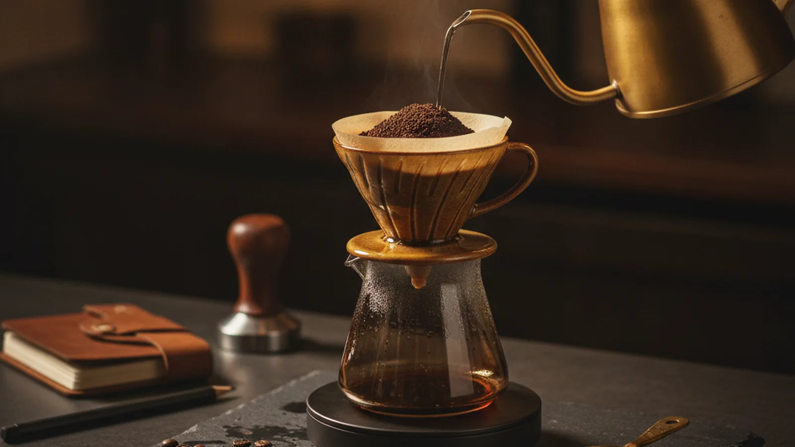 Drip coffee ratio.