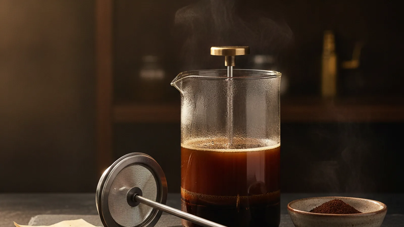 Why your french press coffee is muddy and how to fix it.