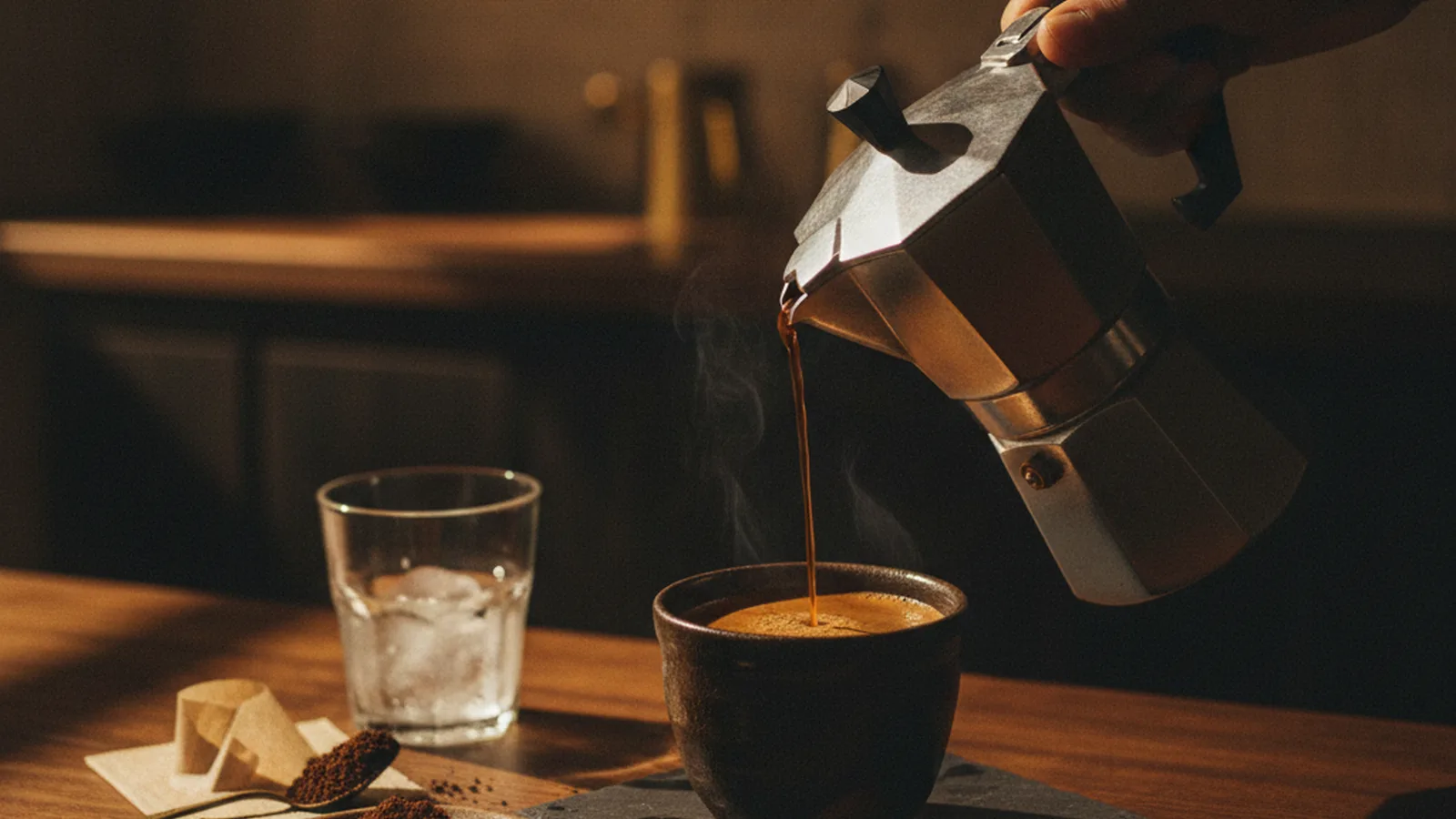 Why your moka pot coffee tastes bitter and how to actually fix it.