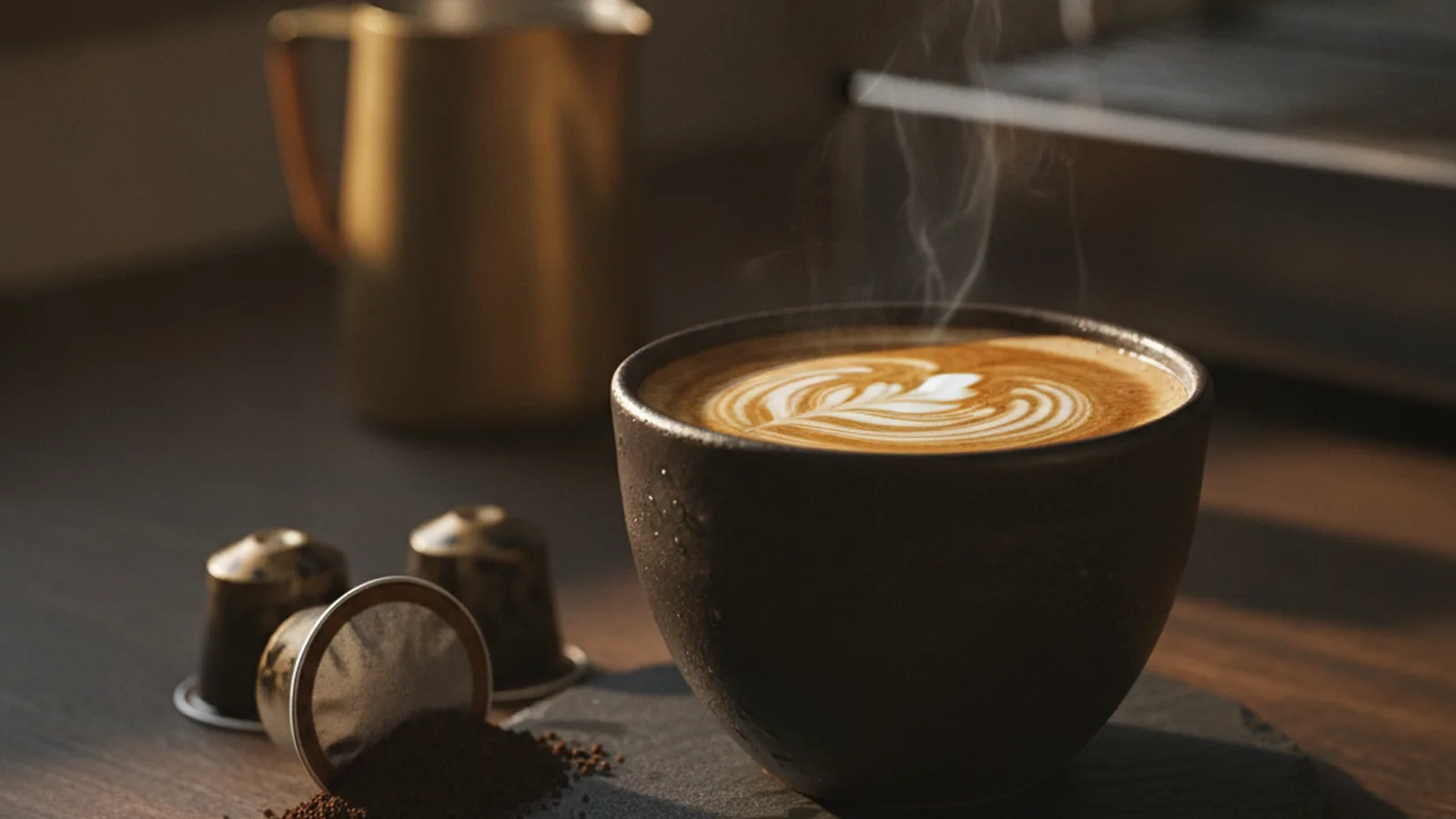 Nespresso caffeine content.